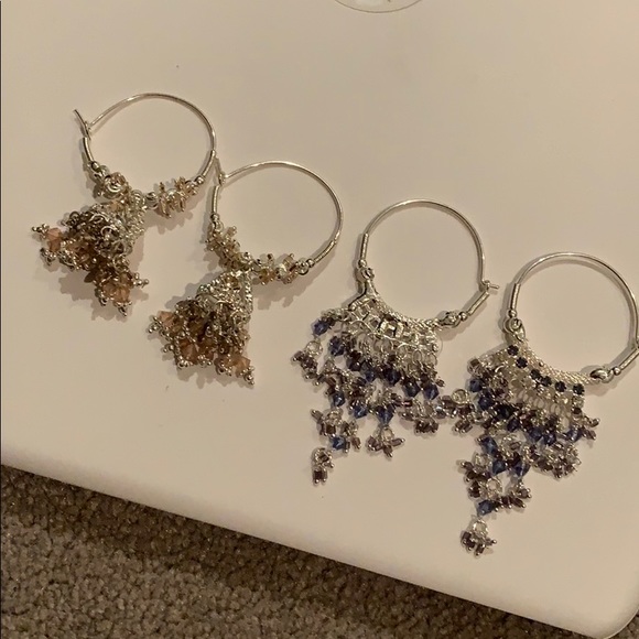 Jewelry - Silver long earrings - BUNDLE DEAL!